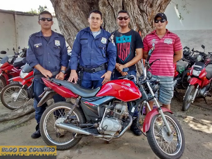 Guarda Municipal prende lavrador em posse de moto com registro de roubo/furto em Cocal