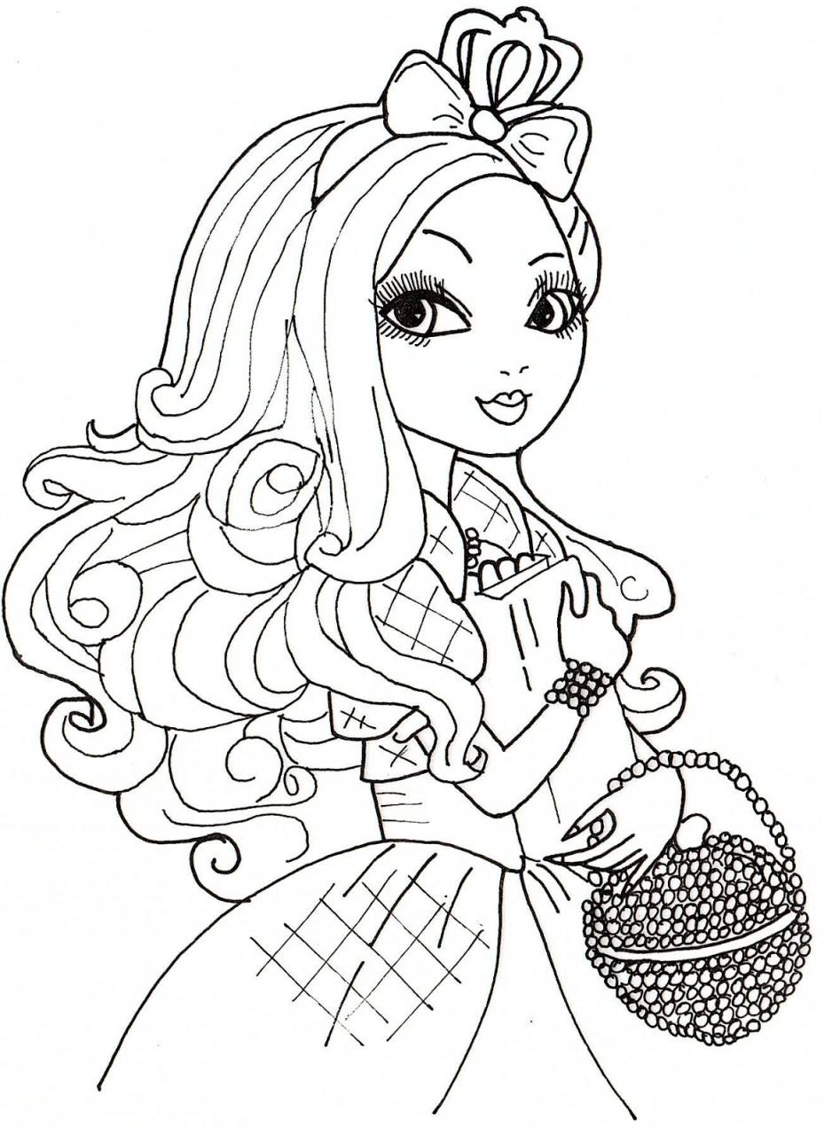 Ever after high Ever after high Ever after high Per stampare un disegno da colorare clicca