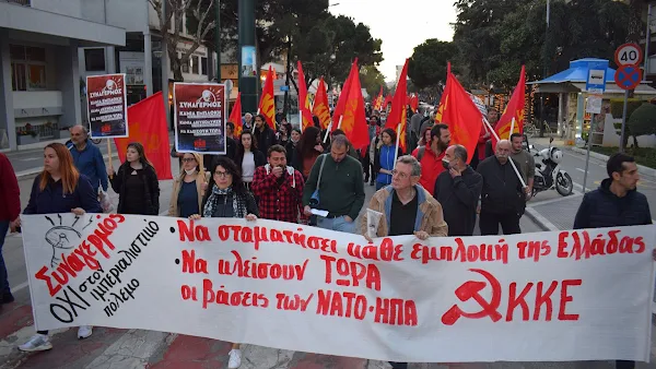 Αλεξανδρούπολη: Μαζική και μαχητική κινητοποίηση του ΚΚΕ ενάντια στον ιμπεριαλιστικό πόλεμο (ΦΩΤΟ-ΒΙΝΤΕΟ)