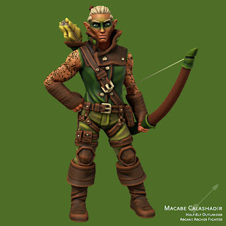 macabe - archer, protector, forester