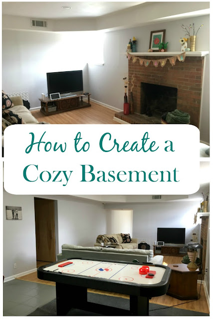 I am sharing tips on how to make your basement space cozy, bright, and inviting.