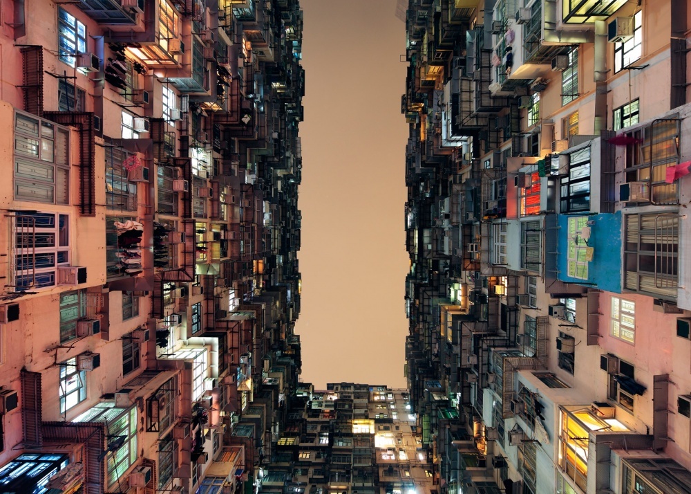 The 100 best photographs ever taken without photoshop - Residential area in Hong Kong