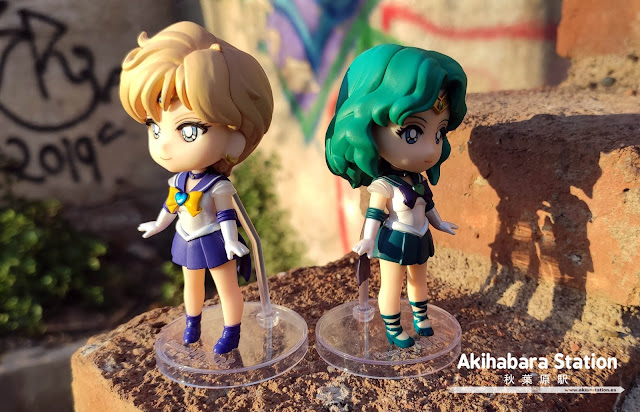 Review de las Figuarts Mini de Urano y Neptuno de Sailor Moon Eternal - Tamashii Nations