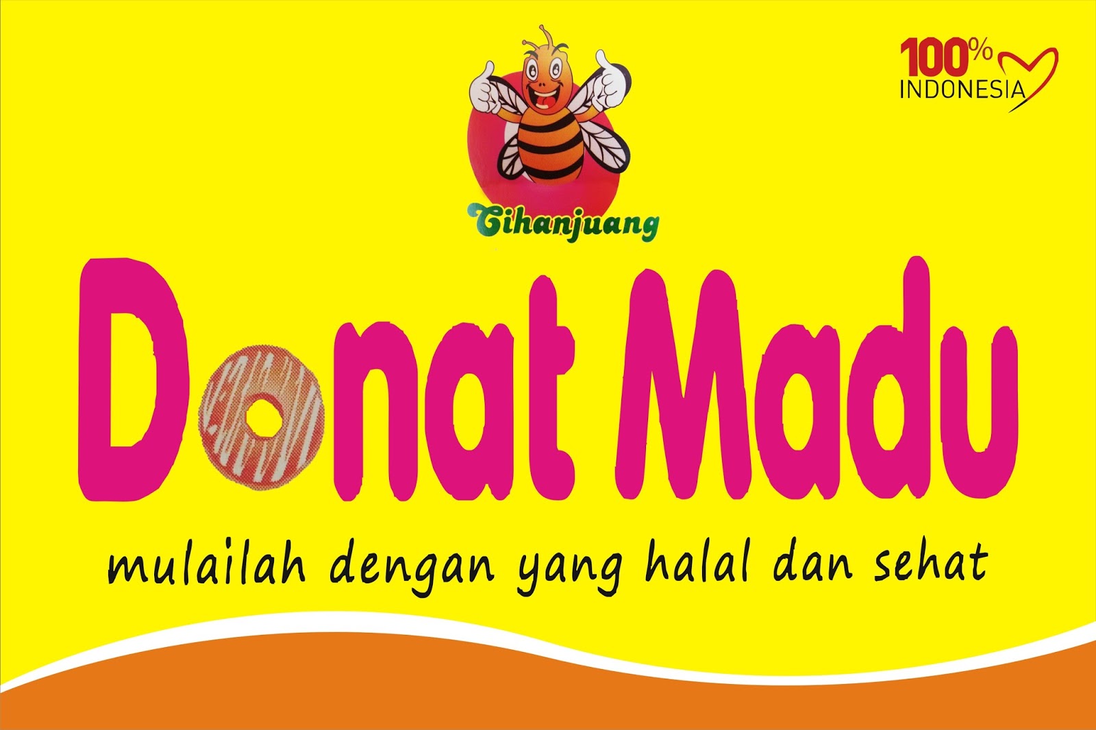 Download Contoh Spanduk Donat Madu.cdr  KARYAKU