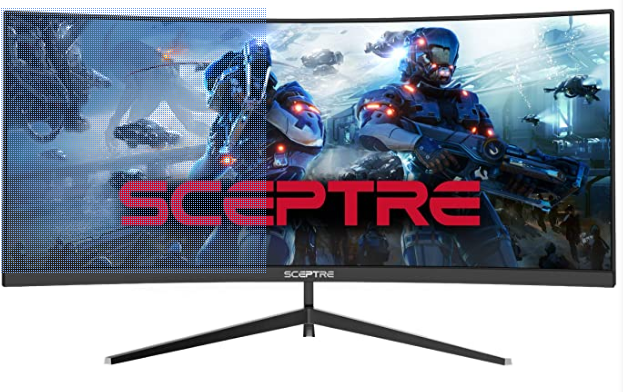 Sceptre-30-inch-Curved-Gaming-Monitor-21:9-2560x1080p-Ultrawide-Ultra-Slim-HDMI-DisplayPort