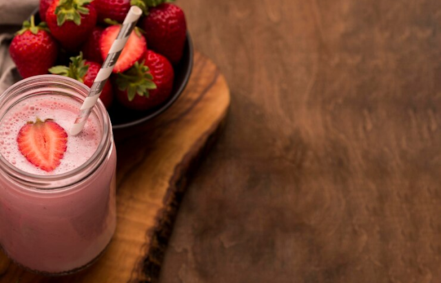 Recette smoothie fraise