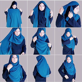 Tutorial Hijab Segi Empat