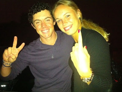 Rory Mcilroy and His Girlfriend 2012