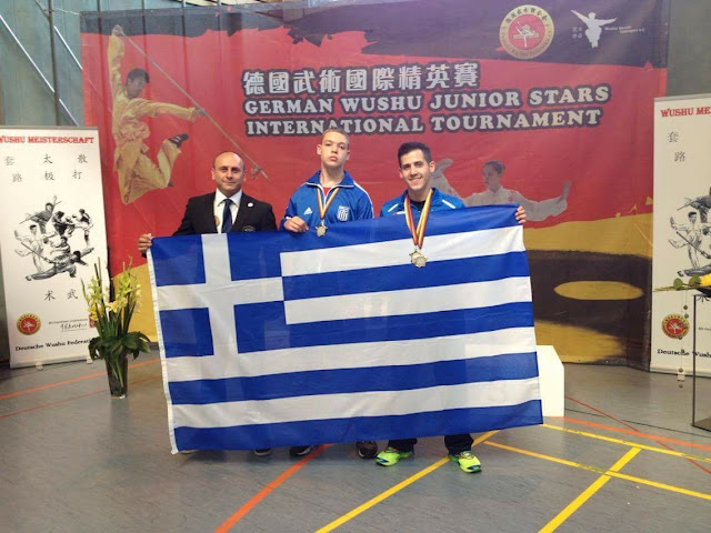 Χρυσό κα ασημένιο μετάλλιο κατέκτησε ο Β. Πανόπουλος της σχολής Choy Lee Fut σε διεθνές πρωτάθλημα στη Γερμανία