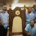 Photo: Philadelphia prisoners build a chair for the Pope as a gift