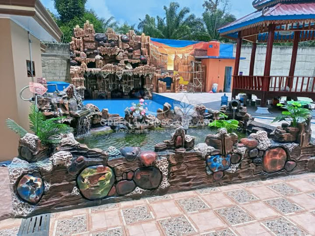 Tukang Dekorasi Relief Tebing Kudus - Harga Pembuatan Kolam Relief