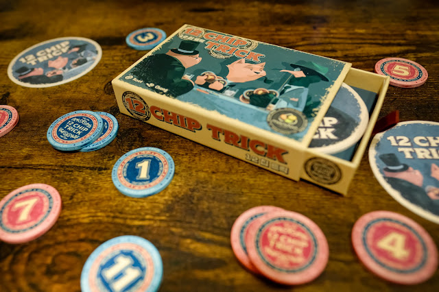 12 chip trick board game 桌遊