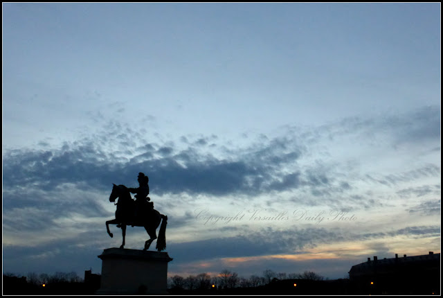 Louis XIV statue Versailles
