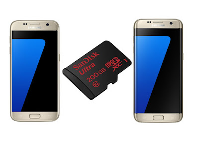 Best Micro SD card for Samsung Galaxy S7 & S7 Edge: SanDisk Ultra 200GB Micro SD