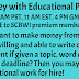 Earn Money with Educational Publishing: A free #WritingWorkshop to get
you started! #amwriting #writing #teachers
