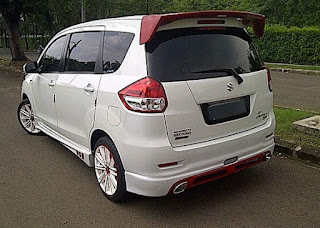 Contoh Konsep Desain Modifikasi Elegan Mobil Suzuki Ertiga Terbaru 2015