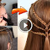 DIY - How To Create Triple-Braided Tieback Hairstyle