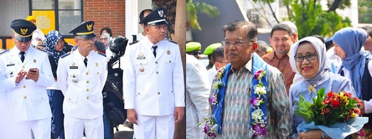 Pak JK Kembali Ke Makassar, Seusai Laksanakan Tugas Sebagai Wapres RI Selama Satu Priode