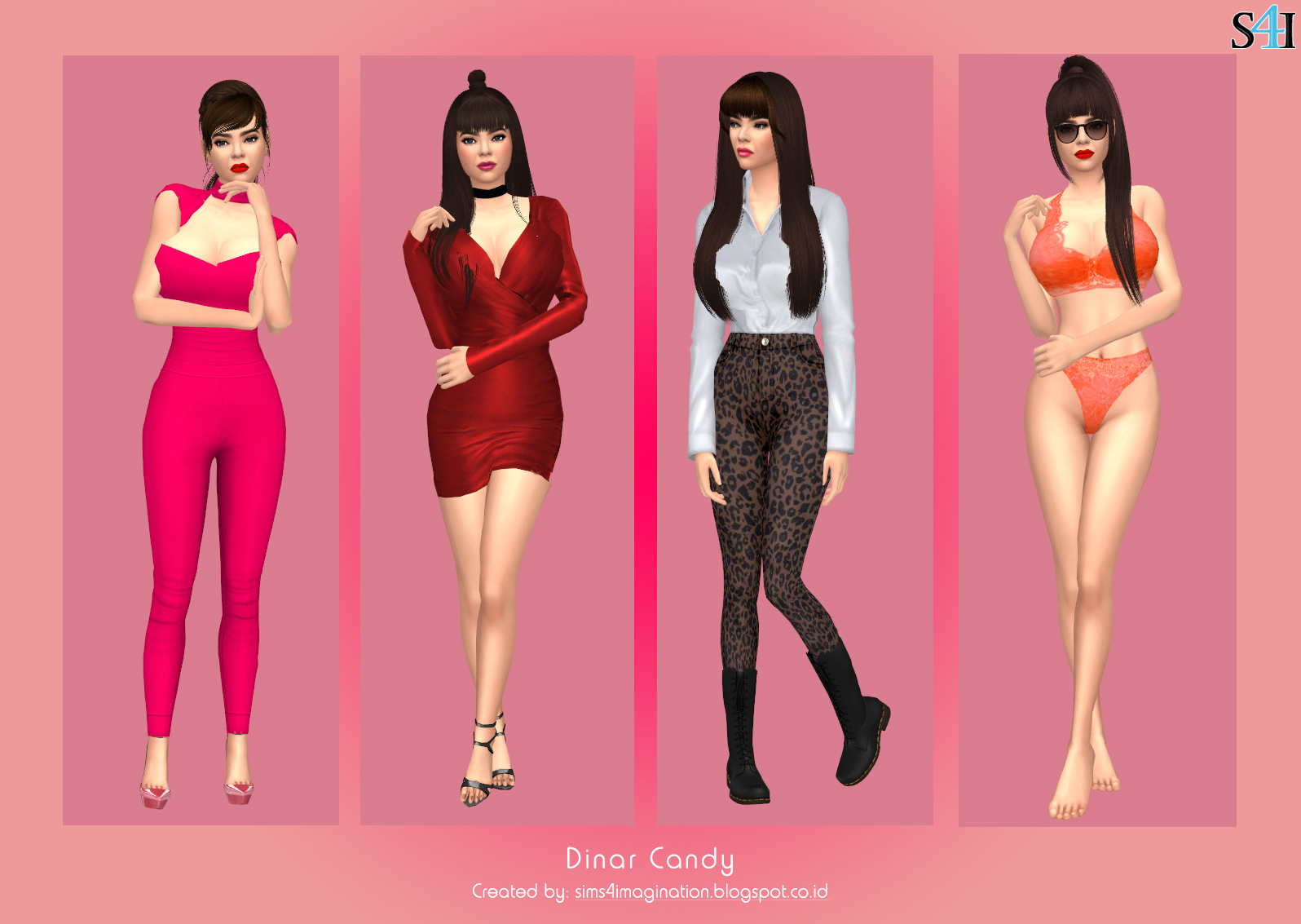 My Sims 4 Cas Dinar Candy Imagination Sims 4 Cas