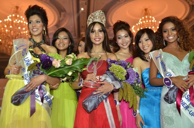 Miss Universe Singapore 2012 winner Lynn Tan