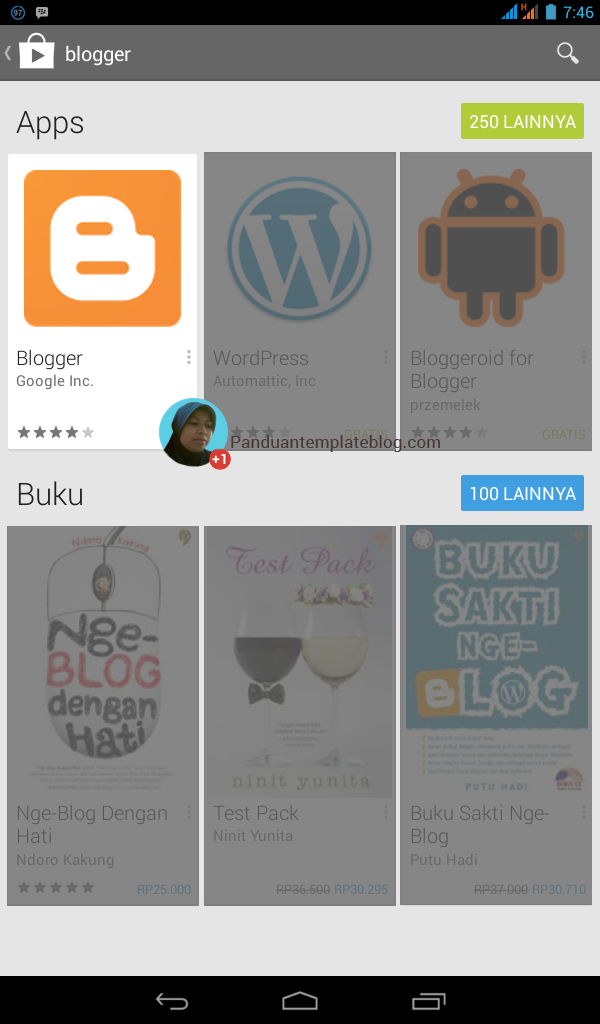 Cara Ngeblog Menggunakan Aplikasi Blogger di Android