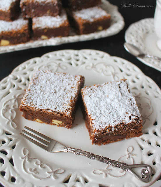 Potrójnie Czekoladowe Brownies Nigelli Lawson - Przepis - Słodka Strona