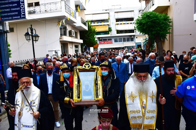 Το Ναύπλιο υποδέχθηκε την Παναγία Σουμελά από το Βέρμιο