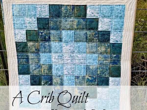 Homestead Crafts: Tide Pool Crib Quilt