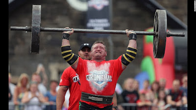 Jonathan Kelly in The UK'S Strongest Man Final on Aug'27th in Belfast