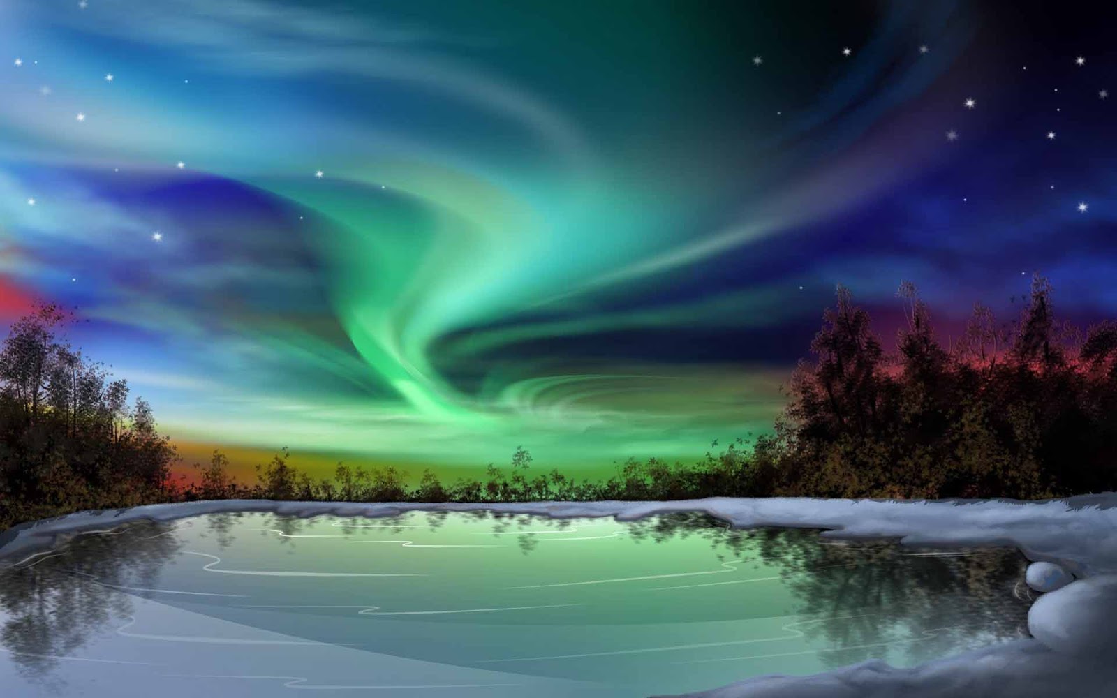 Aurora Borealis Northern Lights Alaska