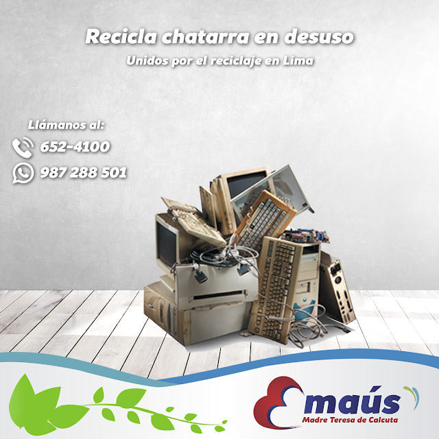 Recicla chatarra en desuso