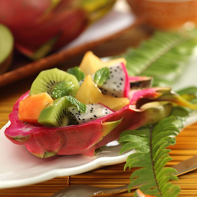Resep Tropical Island Fruit Salad