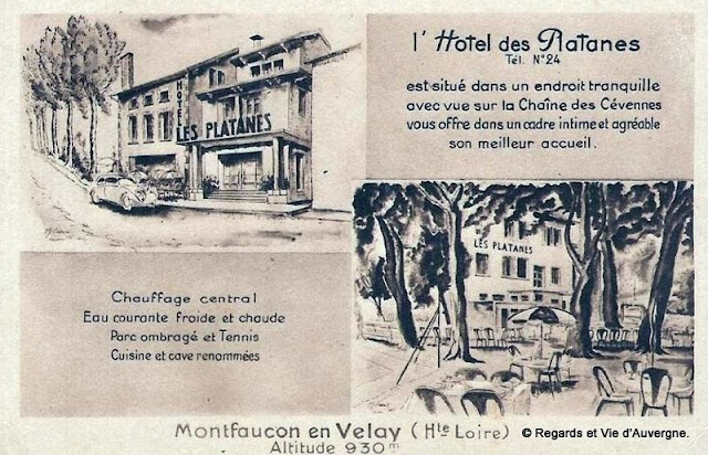 Publicité ancienne d'Auvergne