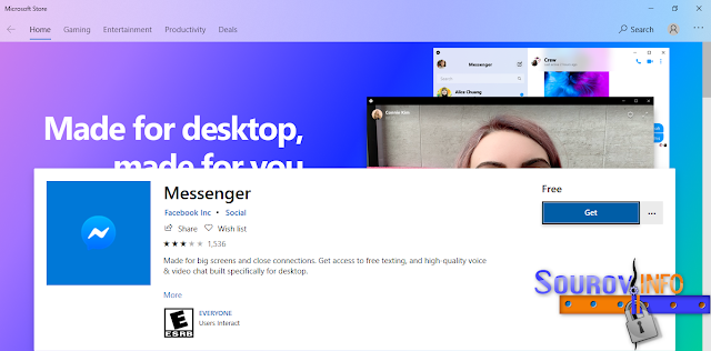 Facebook Messenger Desktop App