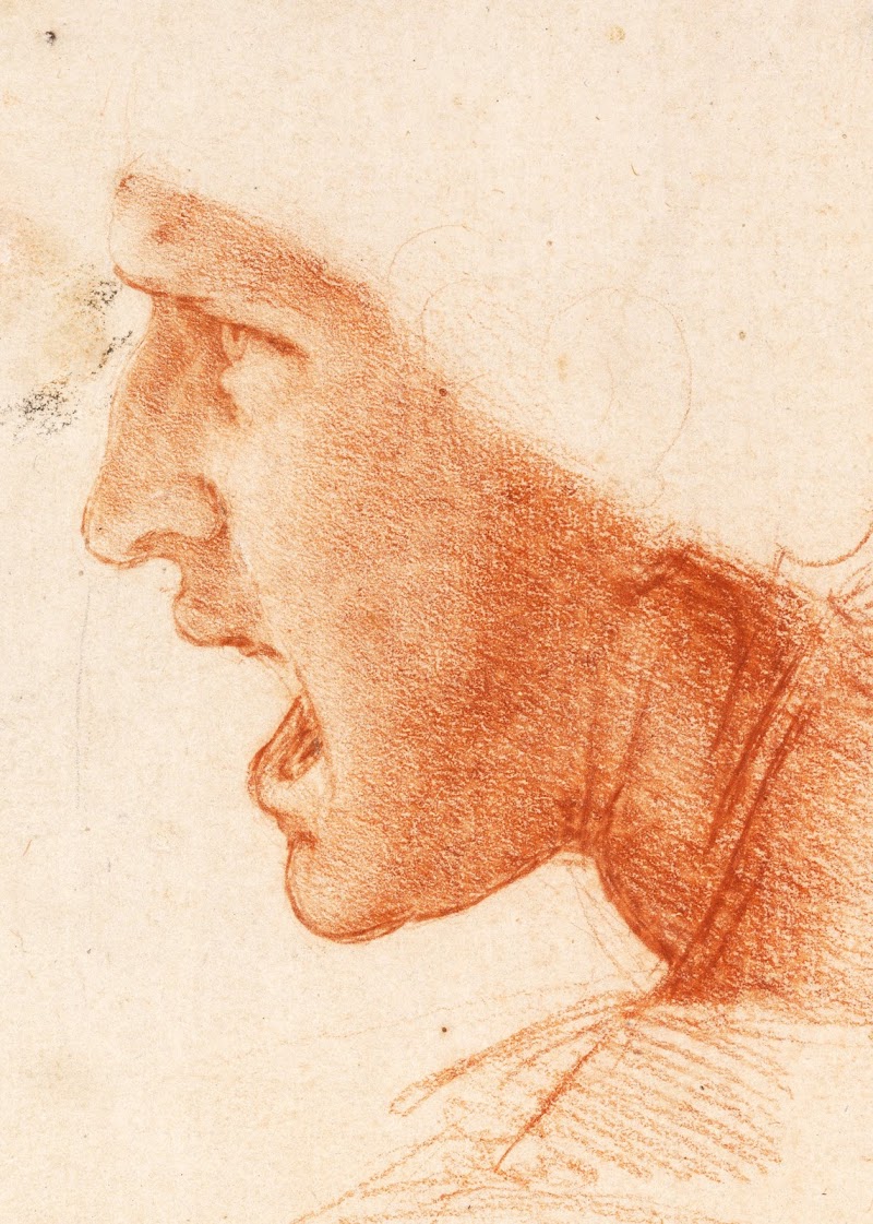 1504 05 Leonardo da Vinci Study of a Warrior
