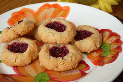 Easter Macaroon Thumbprints