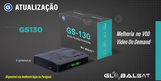 GLOBALSAT GS-130 HD NOVA ATUALIZAÇÃO V1.48  30/09/2020