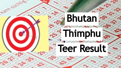 Bhutan Thimphu Teer Result Today