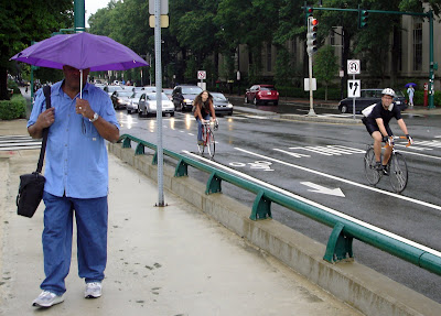 Boston bike rain