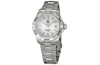 TAG Heuer Men's WAP1111.BA0831 Aquaracer Silver Dial Watch