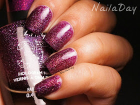 NailaDay: L.A. Girls 3D Effects Purple Effect
