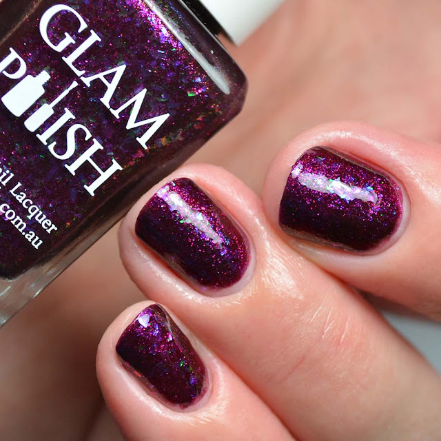 plum jelly nail polish