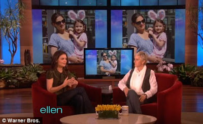 Katie Holmes Ellen on Laughing It Off  Katie Explained What Had Happened To Ellen Degeneres