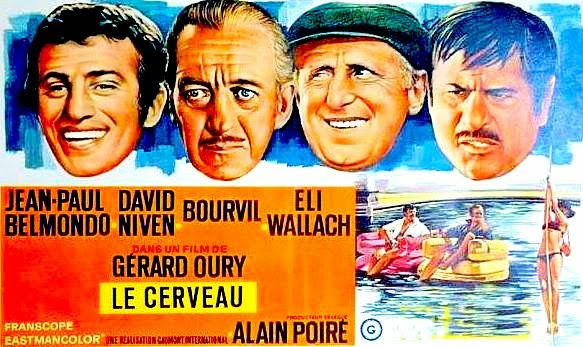 MAKSQUIBS CINEMATHEQUE: LE CERVEAU / THE BRAIN (1969)