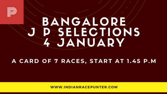 Jackpot Selections by indianracepunter, free indian horse racing tips, indiarace