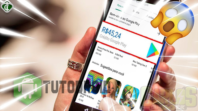 Como Ganhar Créditos na Google Play Store de Graça - 2020