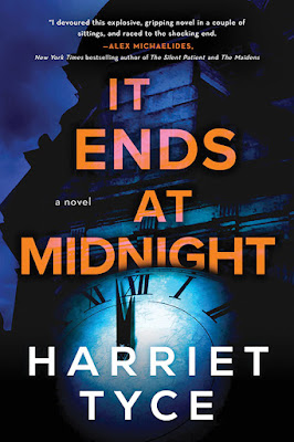 book cover of thriller It Ends at Midnight by Harriet Tyce