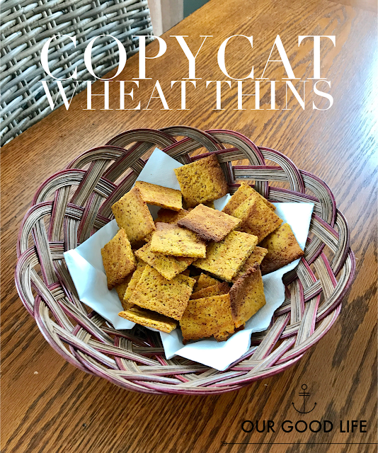 copycat gluten free wheat thins