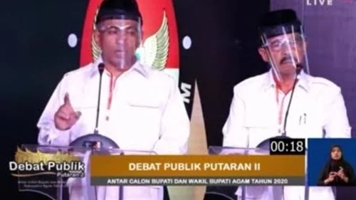 Debat Publik Putaran II, Taslim-Syafrizal Kuasai Masalah Pembangunan Agam