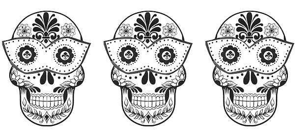 Sugar Skull Coloring Pages Sugar Skull Coloring Pages Bestofcoloring Drawing
